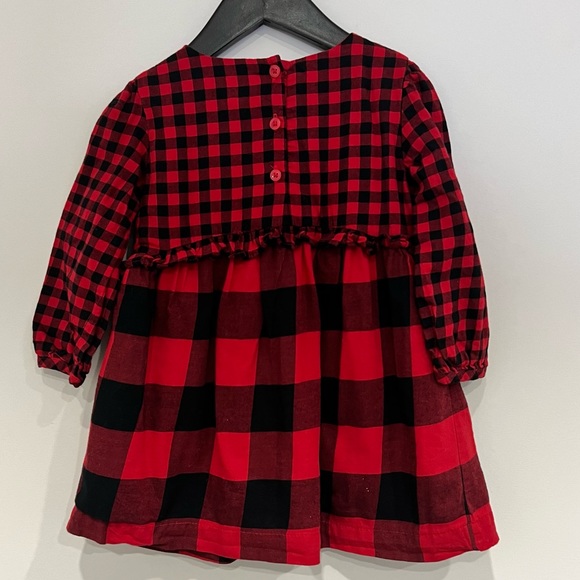 Baby Gap Buffalo Plaid Dress - Picture 3 of 3